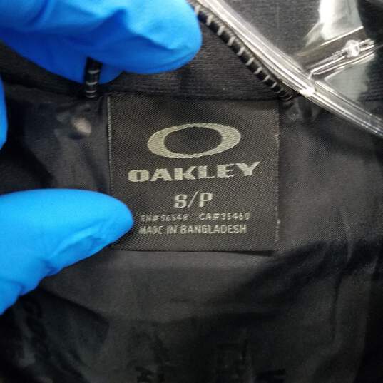 Oakley Olive Green Full Zip Jacket MN Size S image number 3