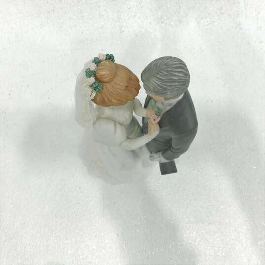 1992 EHW San Francisco Music Box Figurine Bride & Groom image number 4