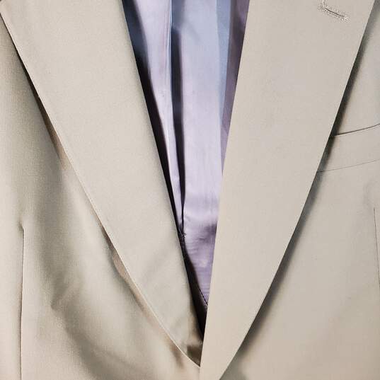 Norick & Co Men Brown Suit Jacket Sz 44 image number 3