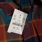 NWT Mens Plaid RegularFit Long Sleeve Collared Button-Up Shirt Size Medium image number 3