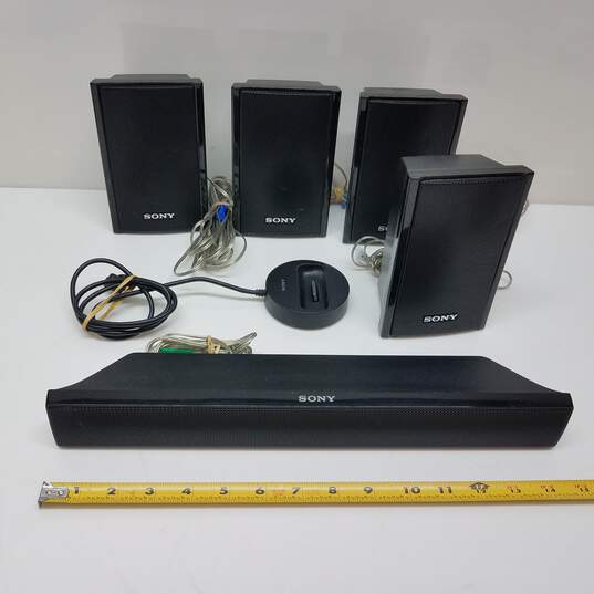 Sony Surround Sound Speaker System Set SS-TSB95+ Untested for P/R image number 2