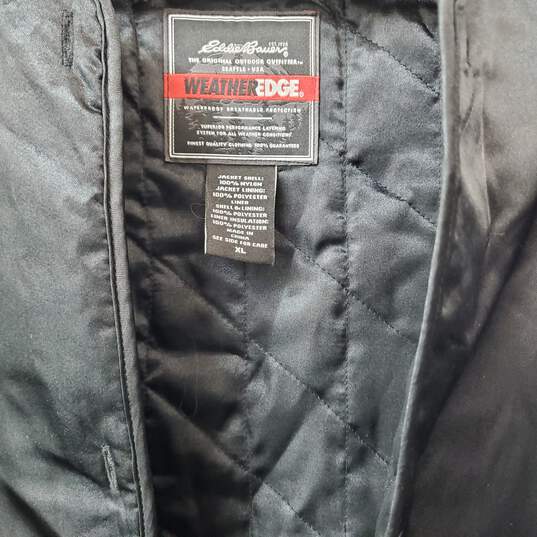 Eddie Bauer Insulation Shell Protector Liner Vest for Weather Edge Jacket Men's XL image number 3