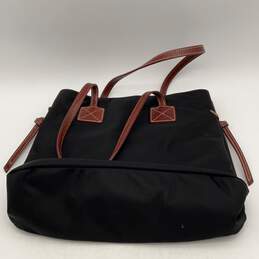 Dooney & Bourke Womens Black Brown Double Strap Tote Handbag alternative image
