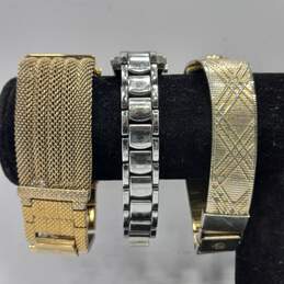 Bundle Of 3 Gold Tone & Silver Tone Watches alternative image