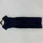 Womens Blue Floral Sequin Short Sleeve Belted Back Zip Maxi Dress Size 16 image number 2
