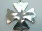 Vintage Reed & Barton 1975 Sterling Silver Christmas Cross Ornament 20.7g image number 2