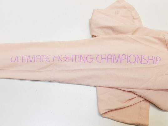 UFC X Zappos Women's Pink Long Sleeves Shirt Size S NWT image number 3