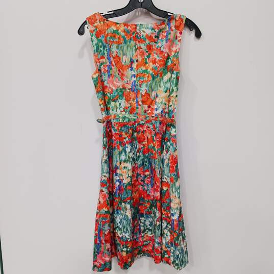 Talbots Women's Floral Dress Size 4P image number 2