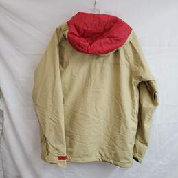 Burton Dryride Notch Chino Full Zip/Button Hooded Jacket NWT Size S alternative image