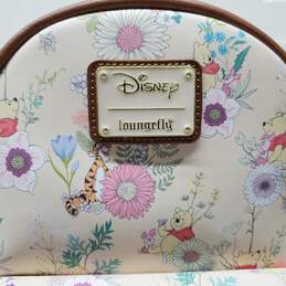 Loungefly Disney Winnie the Pooh Floral Allover Print Mini Backpack alternative image
