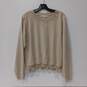 Michael Kors Women's Tan Sweatshirt Size L image number 1