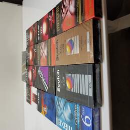 Lot of 13 Sealed Blank VHS