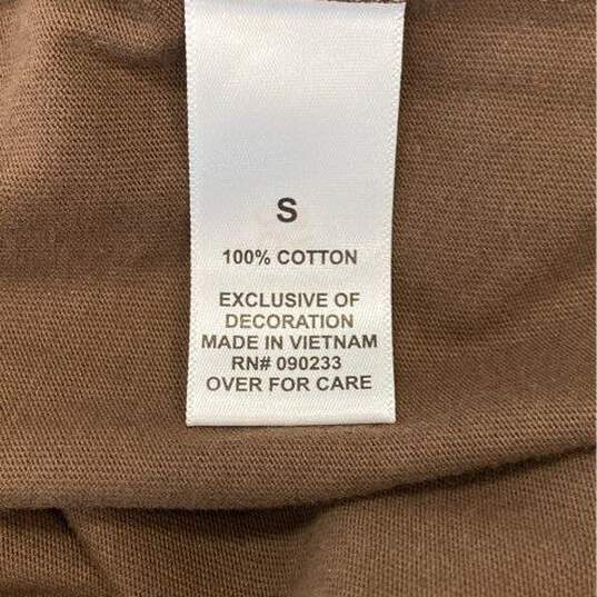 Essentials Fear of God Brown Long Sleeve - Size SM image number 4
