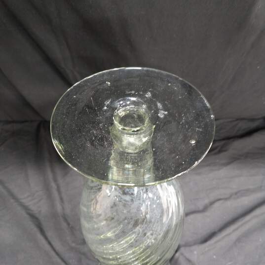 Murano Glass Modern Candle Holder image number 2