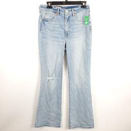 GAP Women Blue High Rise Flare Jeans Sz 30 NWT