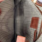 Womens Brown Leather Bag Charm Adjustable Strap Inner Pockets Crossbody Bag image number 4