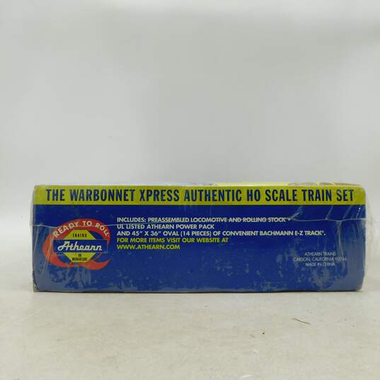 Sealed NEW Athearn The Warbonnet Xpress Authentic HO Scale RTR Train Set image number 3