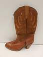 Frye Women Boots Leather Brown Size 7.5B image number 1