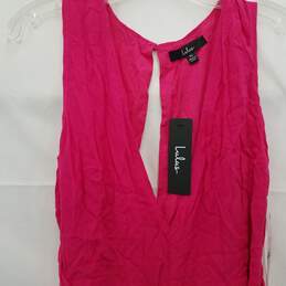 Lulus Pink Jumpsuit NWT Size XL alternative image