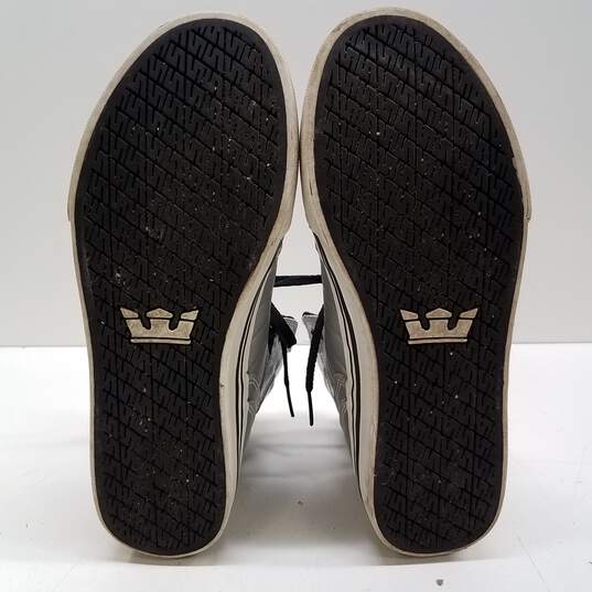 Supra Skytop Silver Sneakers Men's Size 6 image number 5