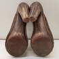 True Religion Leather Stitch Sandals Brown 8 image number 6