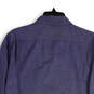 NWT Mens Blue Collared Long Sleeve Chest Pocket Button-Up Shirt Size XXL image number 4