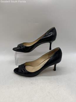 Authentic Jimmy Choo Womens Black Sandal Pumps Size EUR 36.5
