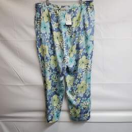Tommy Bahama Silk Blue Pants for Women 14 alternative image