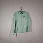 Womens Chest Pocket Long Sleeve Full-Zip Hooded Windbreaker Jacket Size Medium image number 1