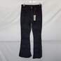 Urban Outfitters BDG Washed Black Corduroy Mid Rise Slim Flare Jeans 26W 32L New image number 1