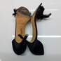 Manolo Blahnik Feather Toe Heels Wms Size 39.5 AUTHENTICATED image number 6