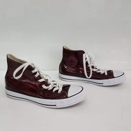 Converse Chuck Taylor All Star Glitter Shoes Size 9 image number 2