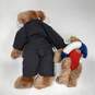 4PC TY Assorted Bear Plush Toy Bundle image number 6