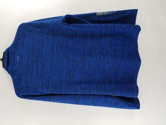 Xersion Men Blue Fleece Athletic Sweater M image number 7