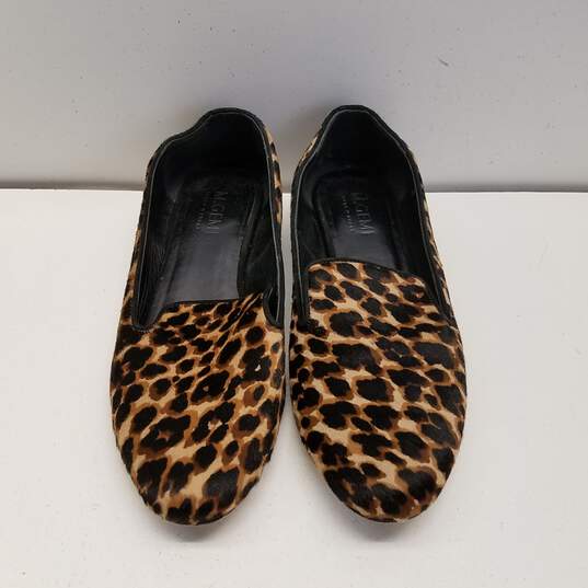 M Gemi Pony Hair Petalo Loafer Shoe Leopard 8 image number 6