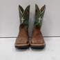 Men’s Twisted X Lite Square Toe Work Cowboy Boot Sz 10EE image number 1