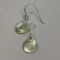 Designer Stella & Dot Silver-Tone Teardrop Fish Hook Drop Earrings image number 3