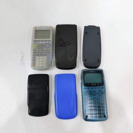 Assorted Calculators HP Casio TI Texas Instruments Graphing image number 1