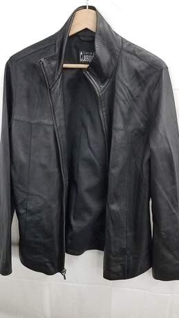 Skin Classiques Black Leather Zip UP L/S WM XL