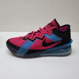 Nike LeBron 18 Low 'Fireberry' also called 'Neon Nights' Sz 11.5 alternative image