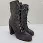 Vince Camuto Women's Teisha Lace Up Ankle Boots Grey Size 8.5 image number 1