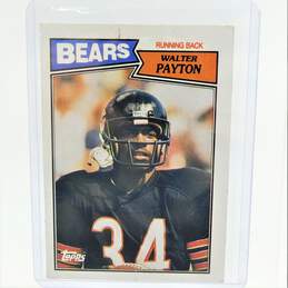 1987 HOF Walter Payton Topps #46 Chicago Bears