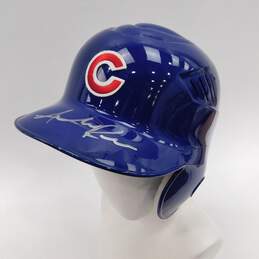 Addison Russell Autographed Full Sized Batting Helmet Chicago Cubs