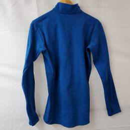 ArcTeryx Blue 1/4 Zip LS Pullover Shirt Men's M alternative image