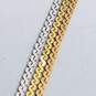 14K Two-Tone S Chain Layered Necklace 8.5g image number 2