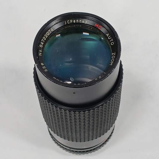 2 Vintage Pentax MV1 Body Only and Nikon N6006 Film Camera & Lens Bundle image number 5