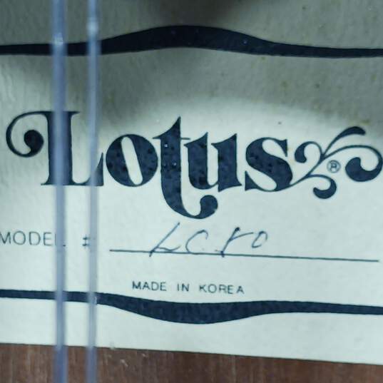 Lotus 6-String Acoustic Guitar Model LC50 image number 4