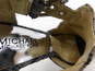 Michael Kors Gray/Black Leather Snakeskin Design High Heels Size 6.5 image number 5