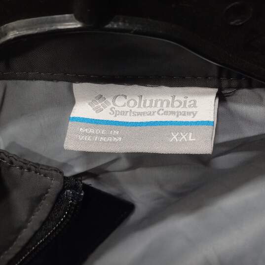 Columbia Gray Windbreaker Jacket Men's Size XXL image number 5