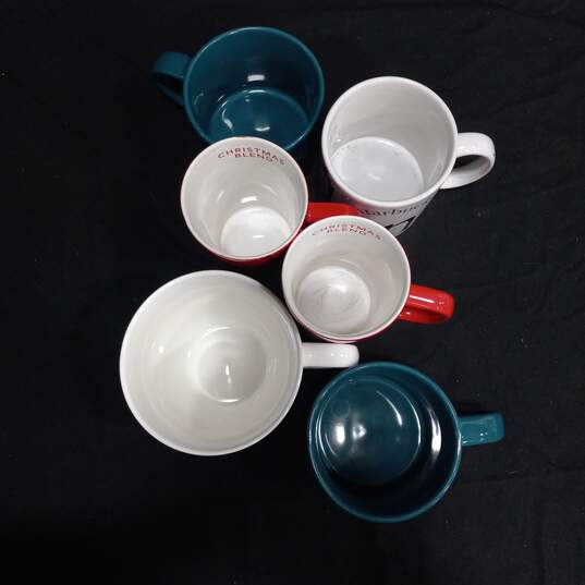 Bundle of 6 Assorted Starbucks Ceramic Mugs image number 2